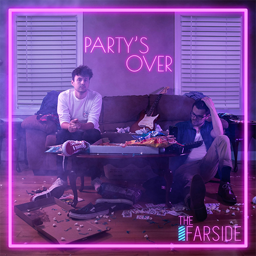 party's over ep artwork new music from the farside